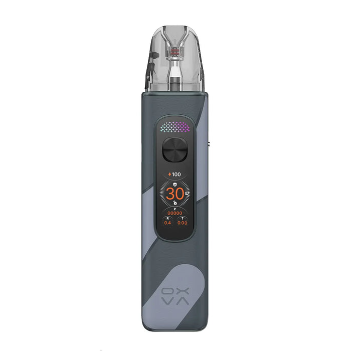 Glacier Grey Leather Oxva Xlim Pro 4 Pod Vape Kit