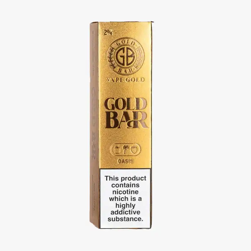 Gold Bar 600 Puff Disposable Vape Oasis