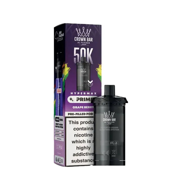 Grape Berry Al Fakher 50K Hypermax Prime Refill Pods