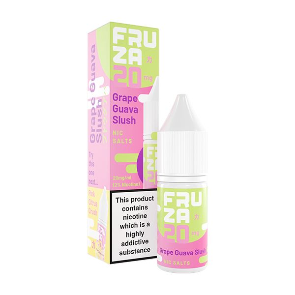 Grape Guava Slush Nic Salt Vape Juice By Fruza