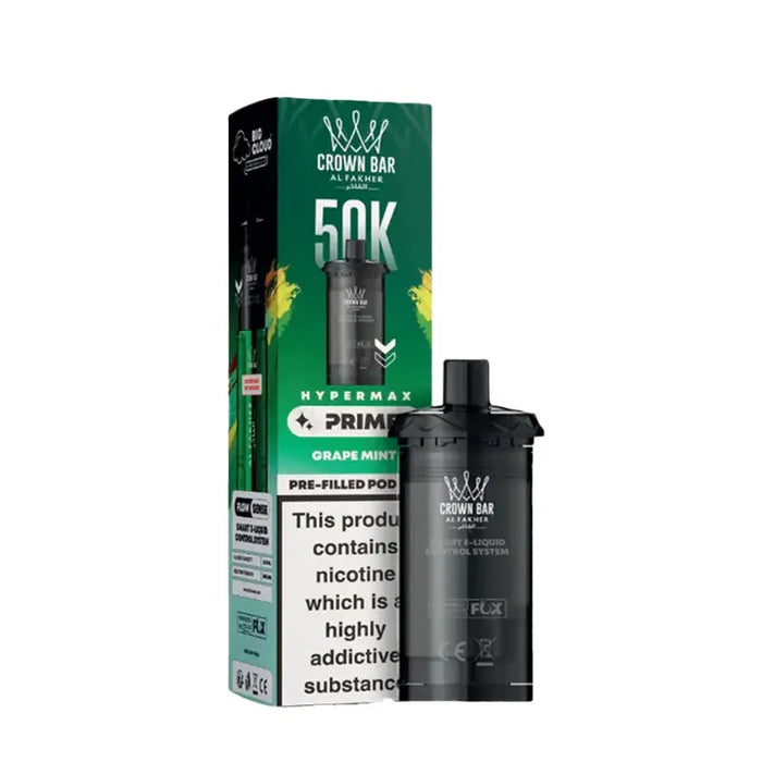 Grape Mint Al Fakher 50K Hypermax Prime Refill Pods
