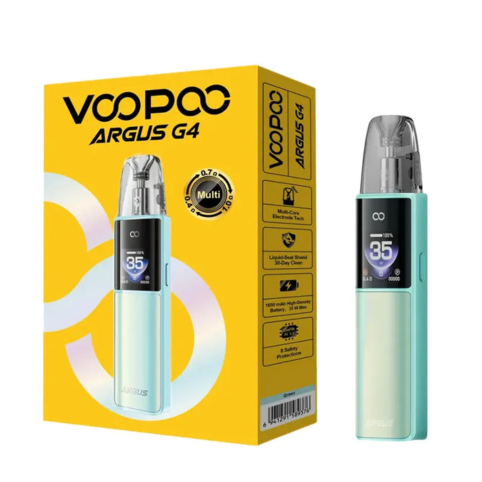 Green Voopoo Argus G4 Pod Kit - Vapour Deal