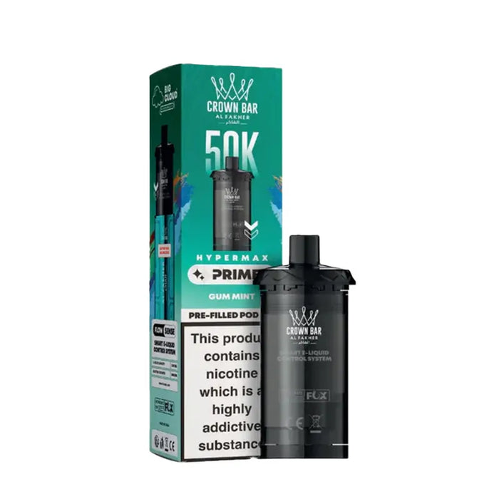 Gum Mint Al Fakher 50K Hypermax Prime Refill Pods