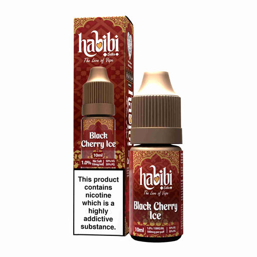 Habibi Salts Black Cherry Ice 10ml E-Liquid