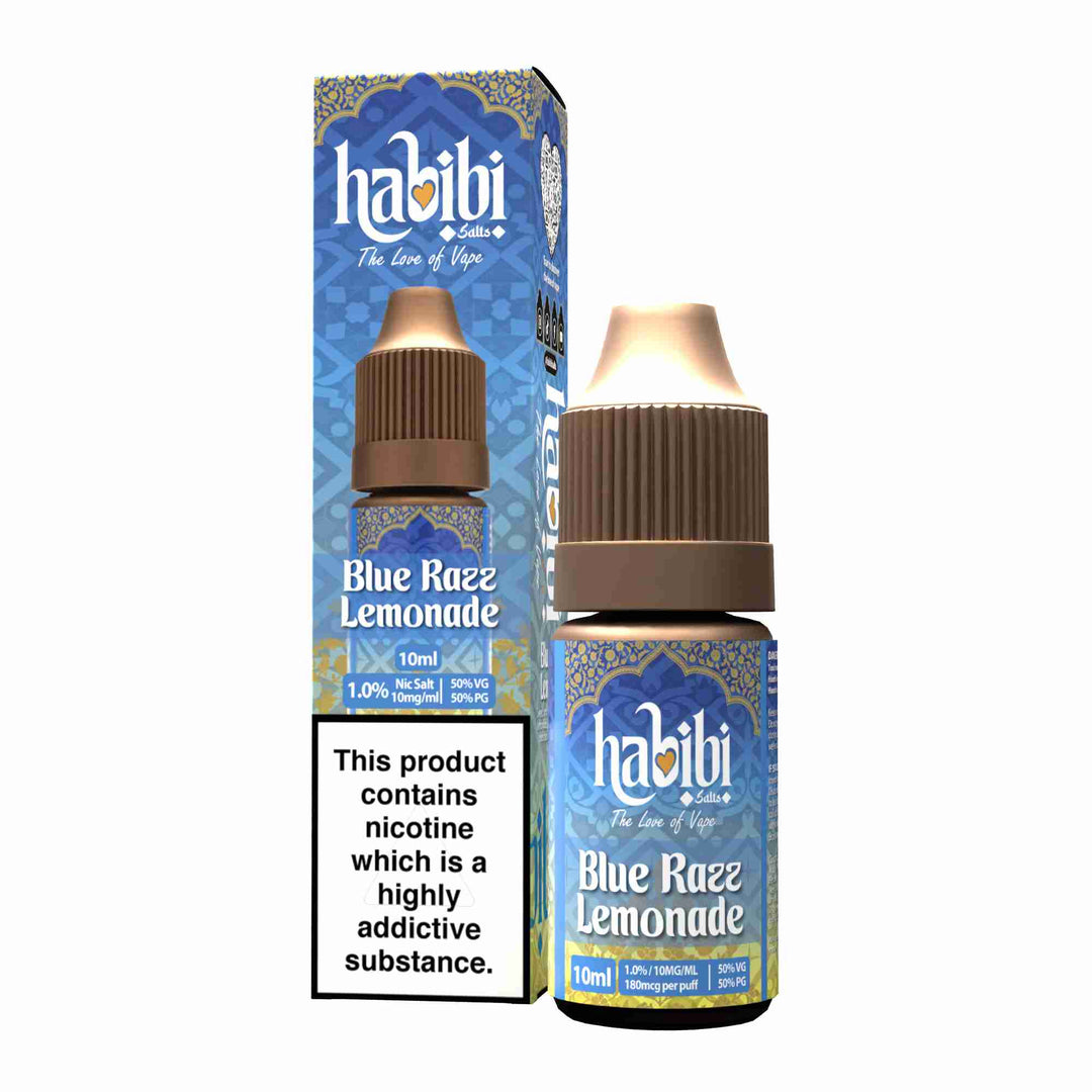 Habibi Salts Blue Razz Lemonade 10ml E-Liquid