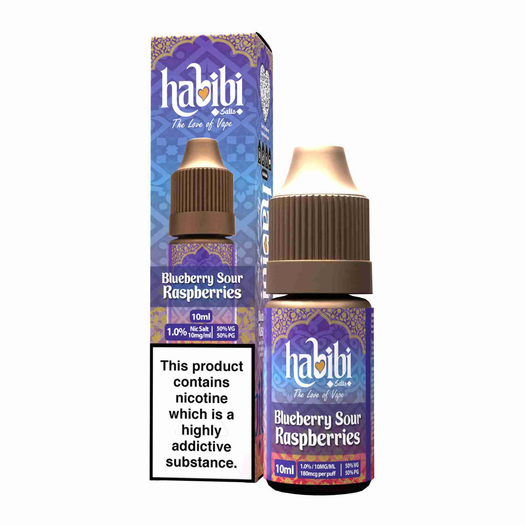 Habibi Salts Blueberry Sour Raspberry 10ml E-Liquid