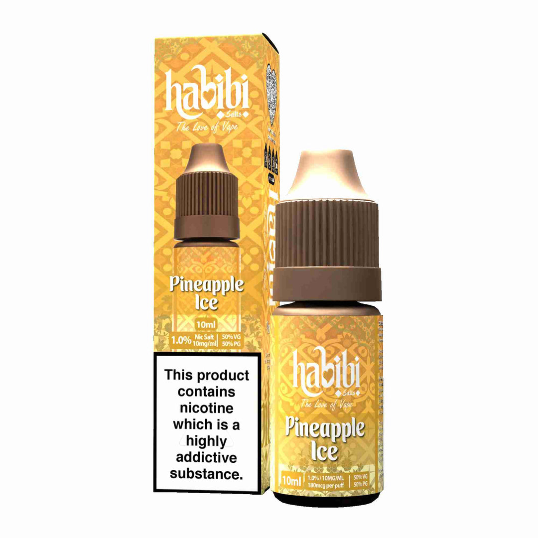 Habibi Salts Pineapple Ice 10ml E-Liquid