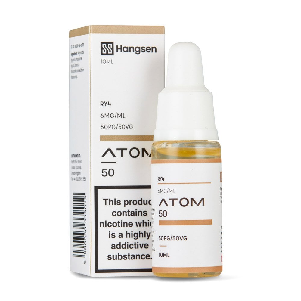 Hangsen 50/50 RY4 Tobacco 10ml Vape Juice - 10 Pack