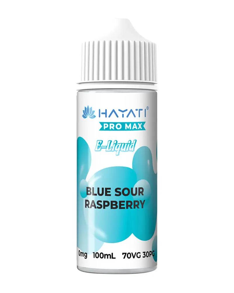 Hayati Pro Max Blue Sour Raspberry 100ml Shortfill Vape Juice - Vapours Deal Ltd