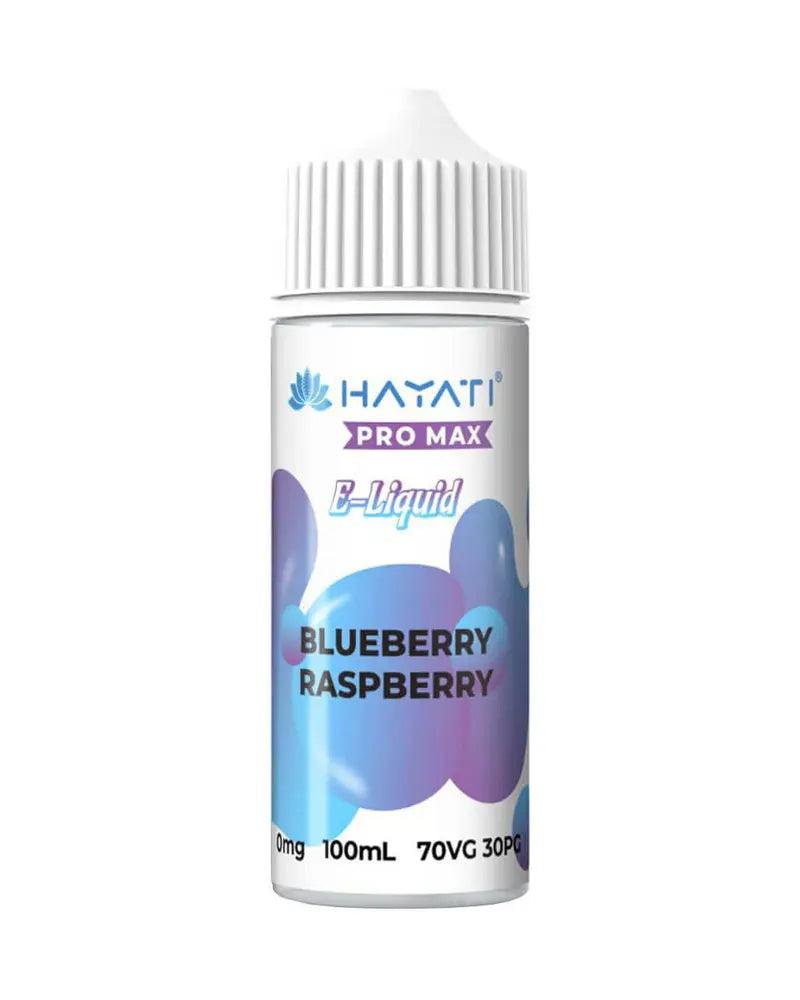 Hayati Pro Max Blueberry Raspberry 100ml Shortfill Vape Juice - Vapours Deal Ltd