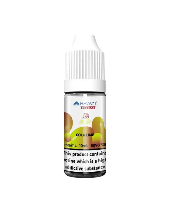 Hayati Pro Max Cola Lime Nic Salt Vape Juice