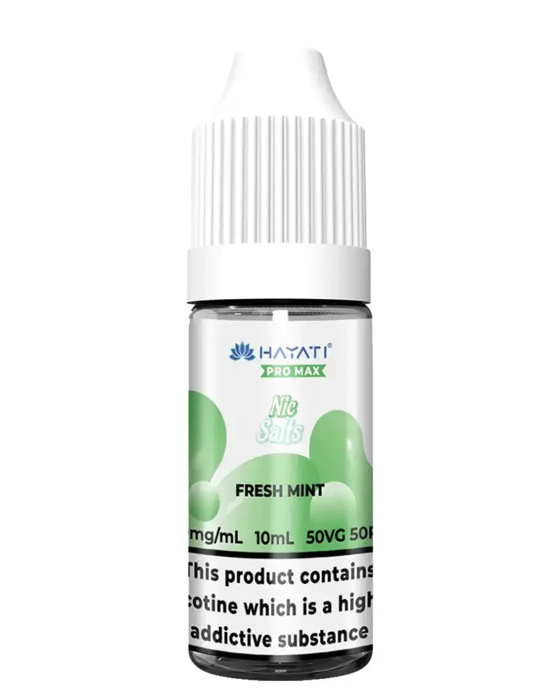 Hayati Pro Max Fresh Mint Nic Salt Vape Juice