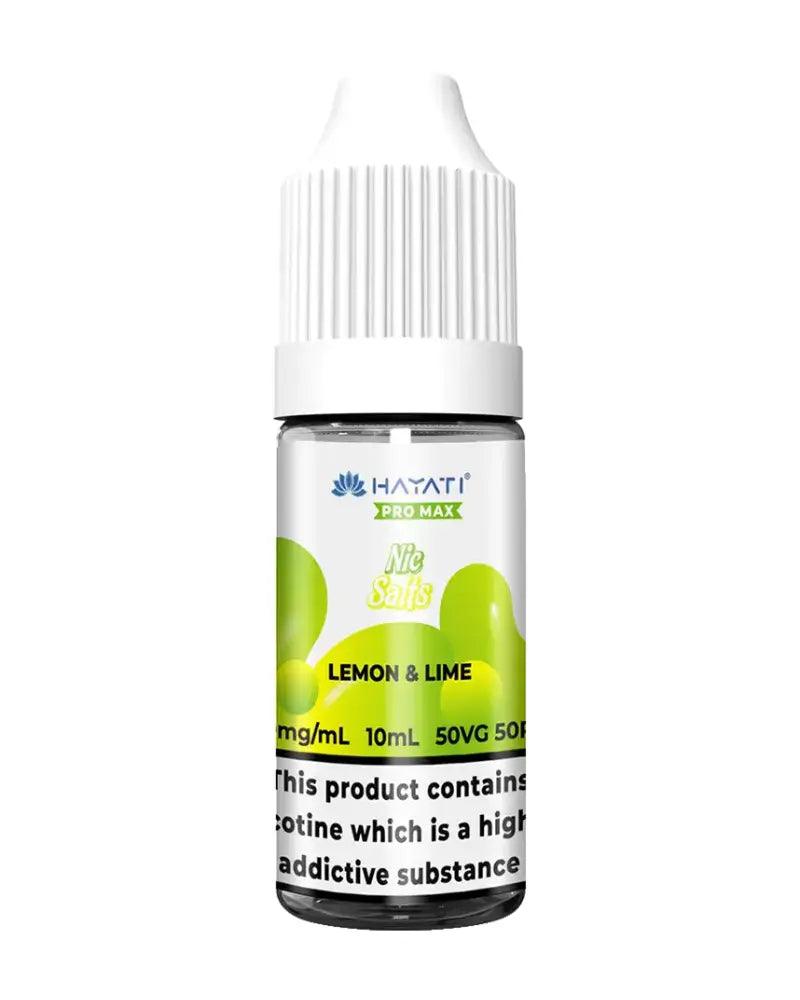 Hayati Pro Max Lemon & Lime Nic Salt Vape Juice - Vapours Deal Ltd