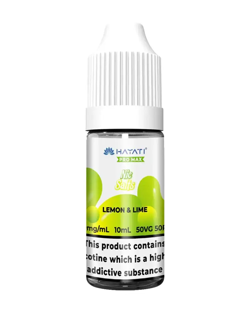 Hayati Pro Max Lemon & Lime Nic Salt Vape Juice