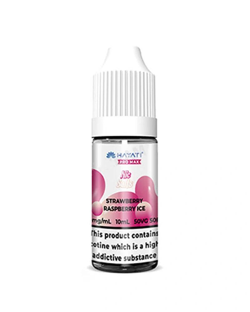 Hayati Pro Max Strawberry Raspberry Ice Nic Salt Vape Juice - Vapours Deal Ltd