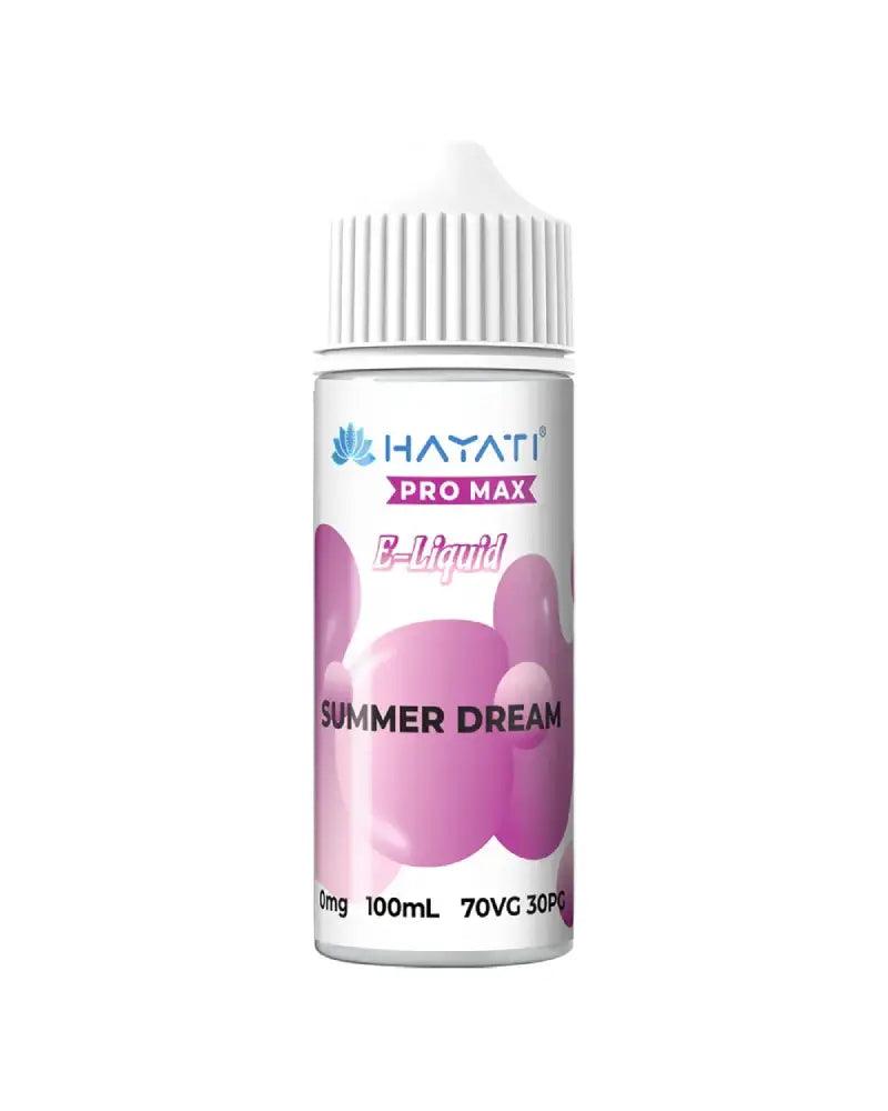 Hayati Pro Max Summer Dream 100ml Shortfill Vape Juice - Vapours Deal Ltd