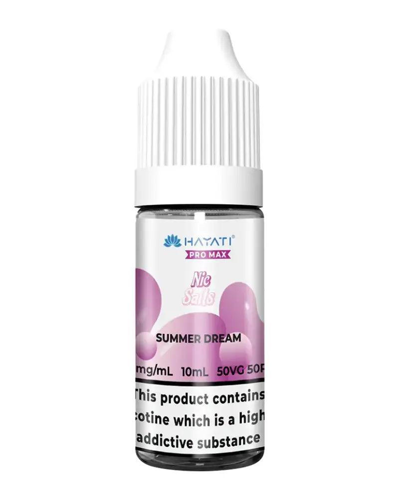 Hayati Pro Max Summer Dream Nic Salt Vape Juice - Vapours Deal Ltd