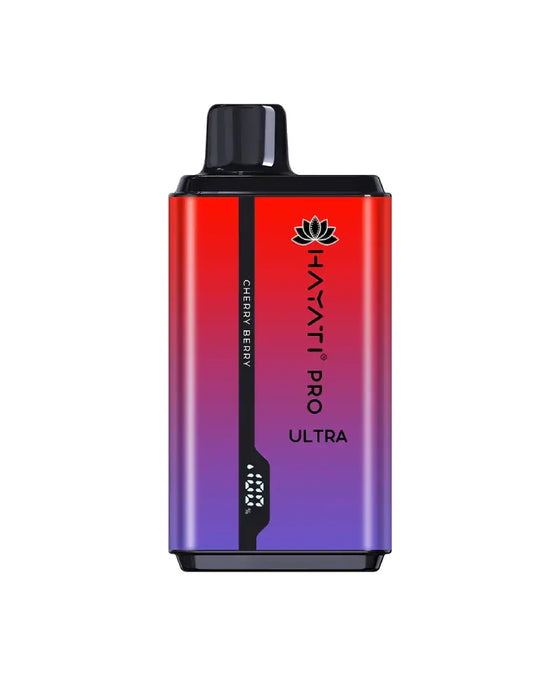 Hayati Pro Ultra 15000 Cherry Berry 0 Nicotine Disposable Vape