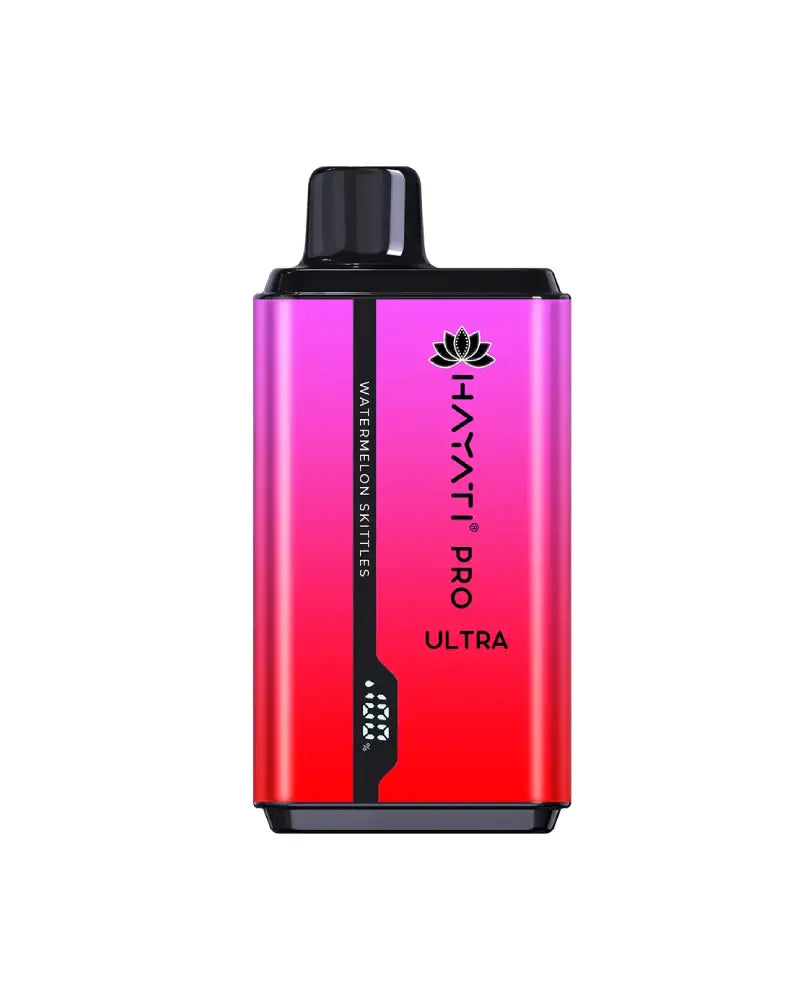 Hayati Pro Ultra 15000 Watermelon Skittles 0 Nicotine Disposable Vape