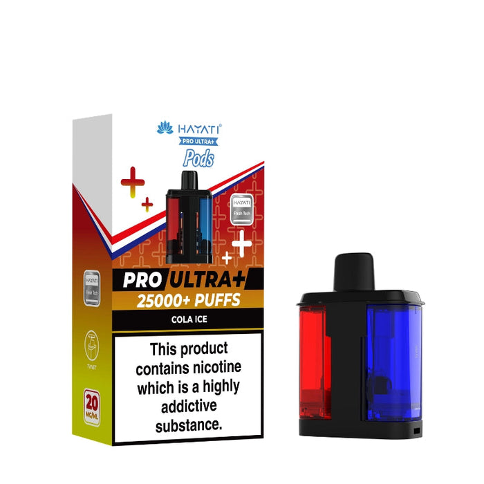 Hayati Pro Ultra Plus 25K Prefilled Pods