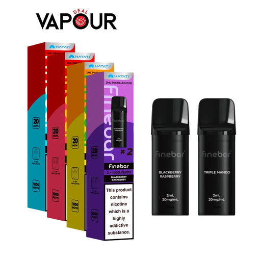 Hayati Finebar 1000 Puffs Prefilled Pods - Vapour Deal