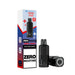 Hayati Pro Max+ 6000 Zero Nicotine Blue Razz Cherry pods