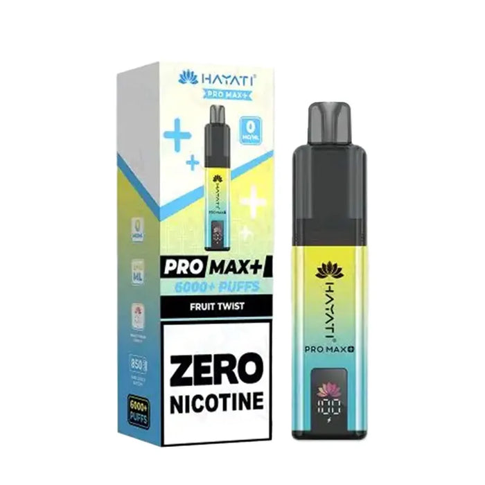 Hayati Pro Max Plus 6000 Zero Nicotine Fruit Twist Kit