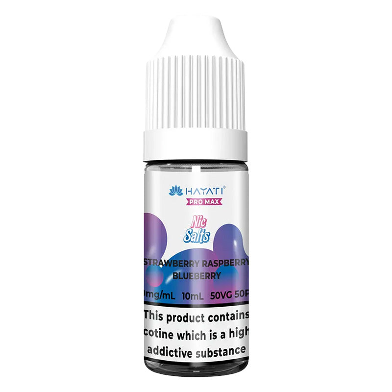 Hayati Pro Max Strawberry Raspberry Blueberry Saltnic Vape Juice