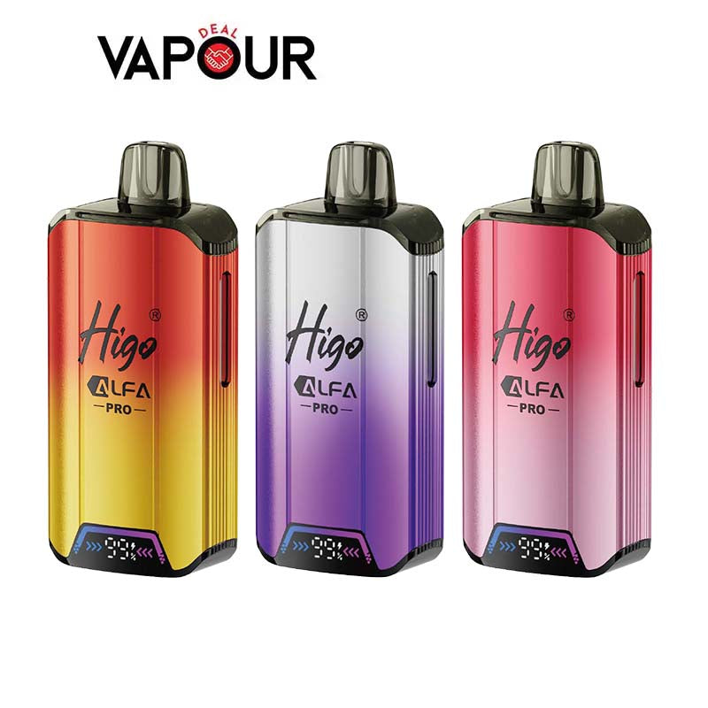 Higo Alfa Pro 25K Prefilled Pod Kit - Vapour Deal