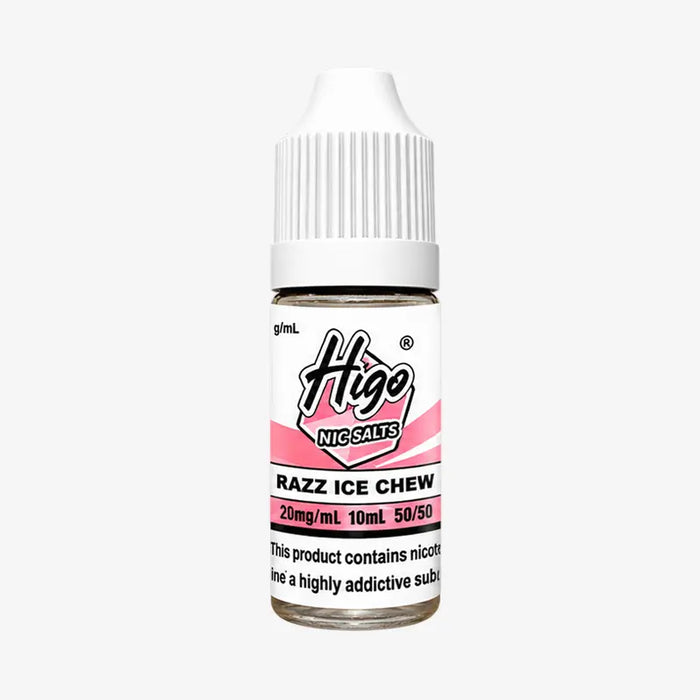 Higo Crystal Razz Ice Chew Nic Salt 20mg