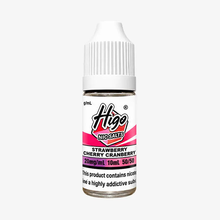 Higo Crystal Strawberry Cherry Cranberry Nic Salt 20mg