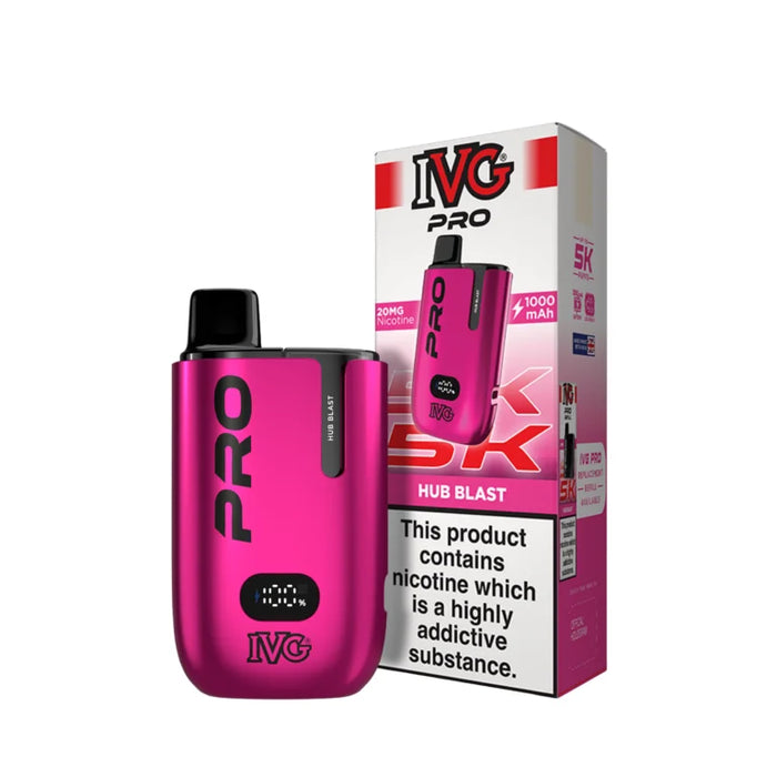Hub Blast IVG Pro 5K Prefilled Pod Kit