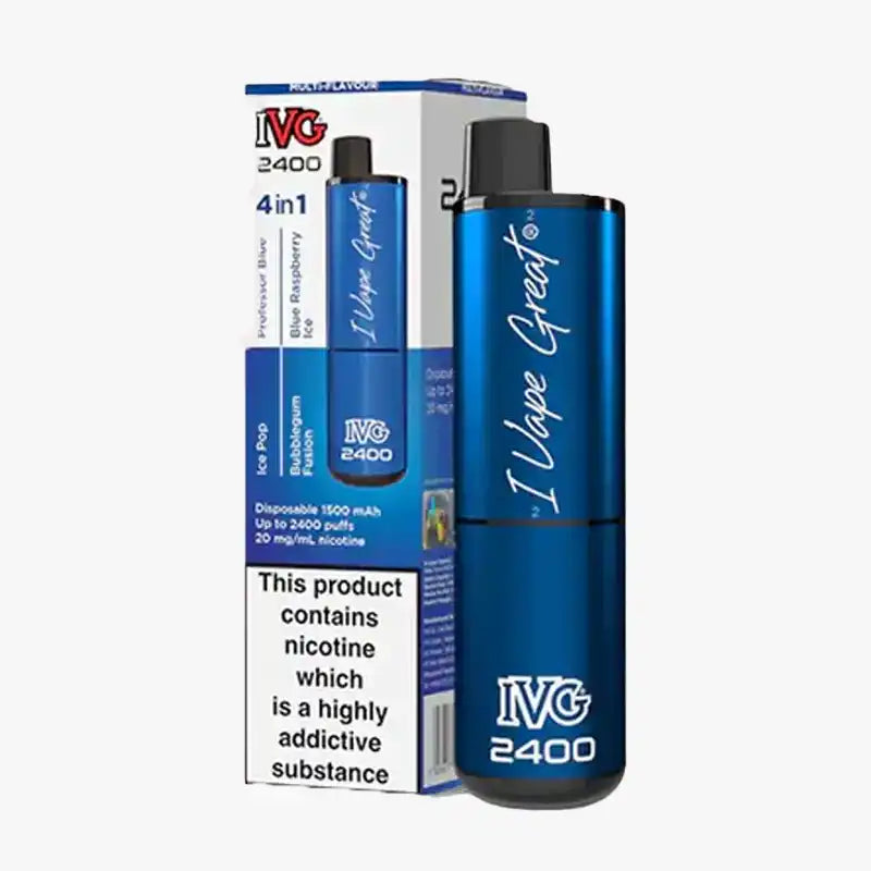 IVG 2400 Disposable Vape Blue Edition