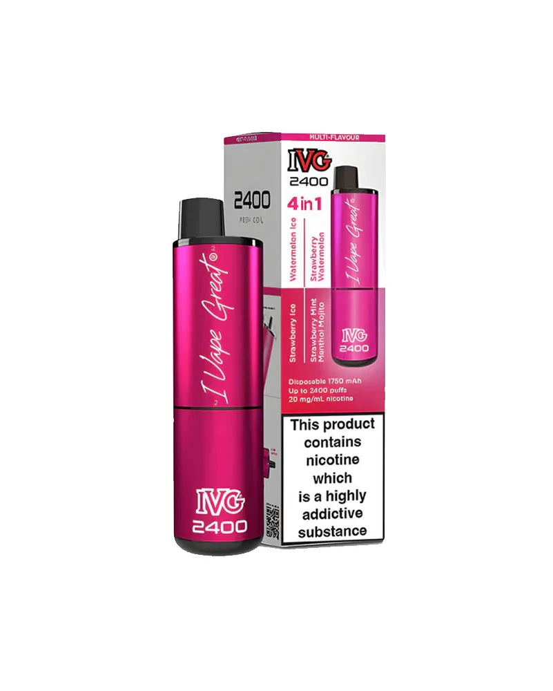 IVG 2400 Pink Edition Disposable Vape