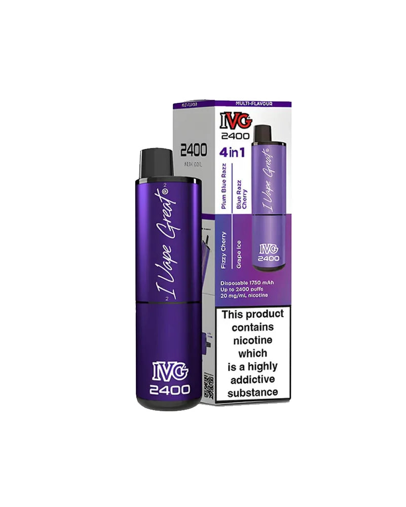 IVG 2400 Purple Edition Disposable Vape