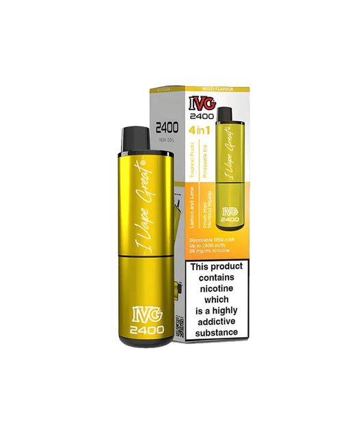 IVG 2400 Yellow Edition Disposable Vape