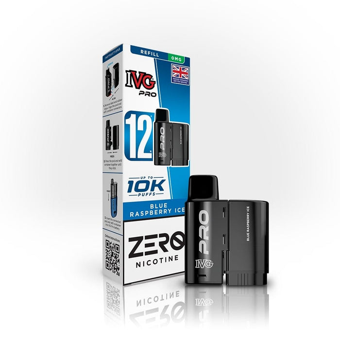 IVG Pro 12 0 Nicotine Refill Pods - Vapour Deal