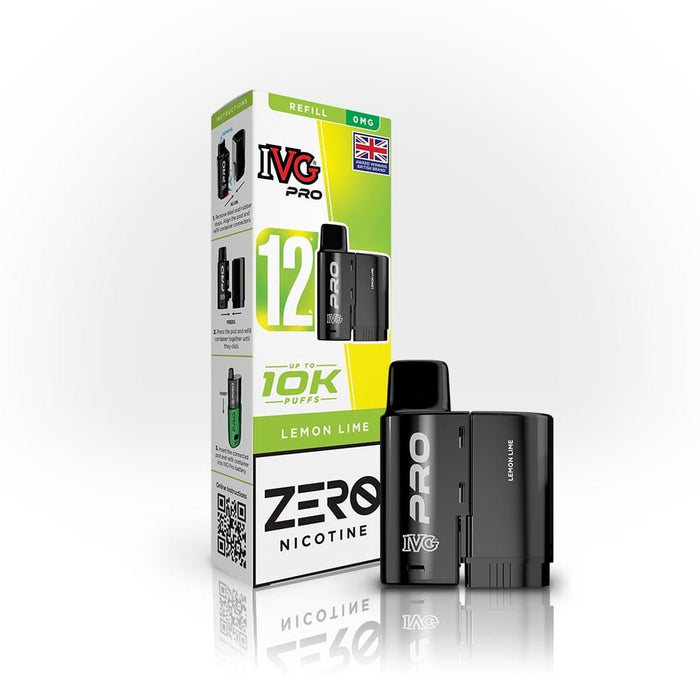 IVG Pro 12 0 Nicotine Refill Pods - Vapour Deal