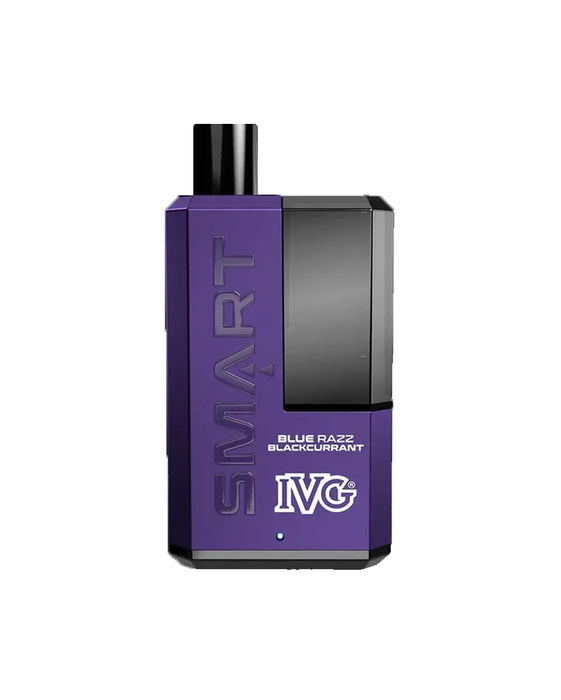 IVG Smart 5500 Blue Razz Blackcurrant Disposable Vape