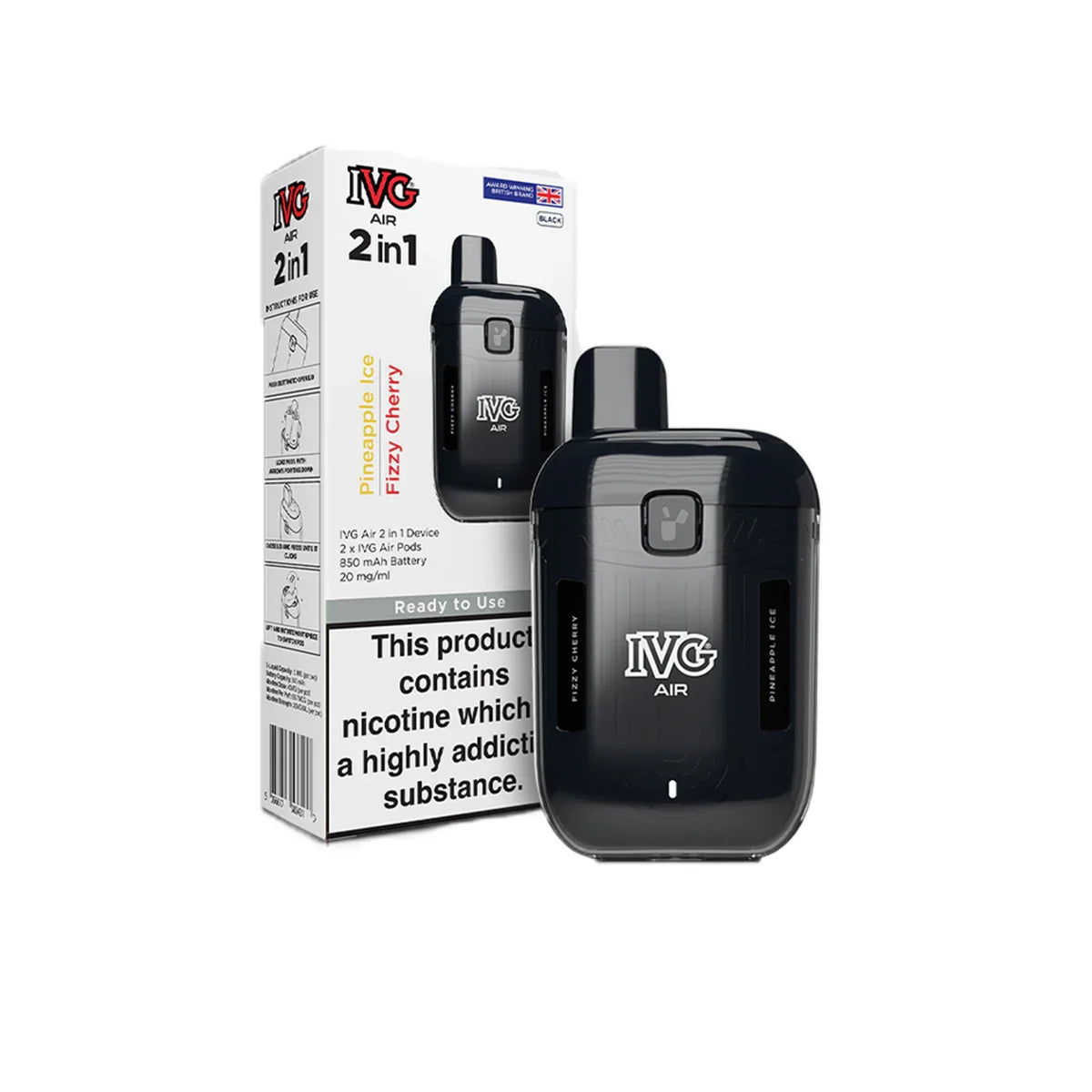 ivg 2400 romania IVG 2400 4 in 1 Disposable Vape