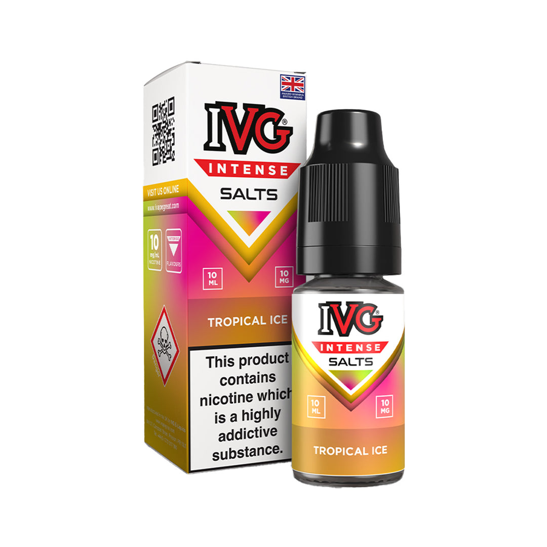 IVG Intense Tropical Ice Blast Saltnic Vape Juice