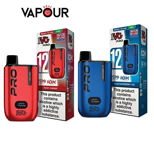 IVG Pro 12 Prefilled Pod Kit - Zero Nicotine - Vapour Deal