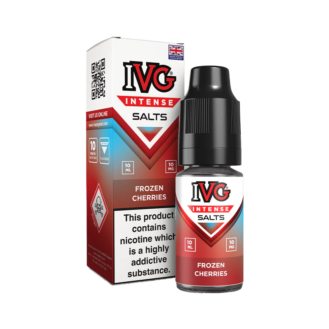 IVG Intense Frozen Cherries Saltnic Vape Juice