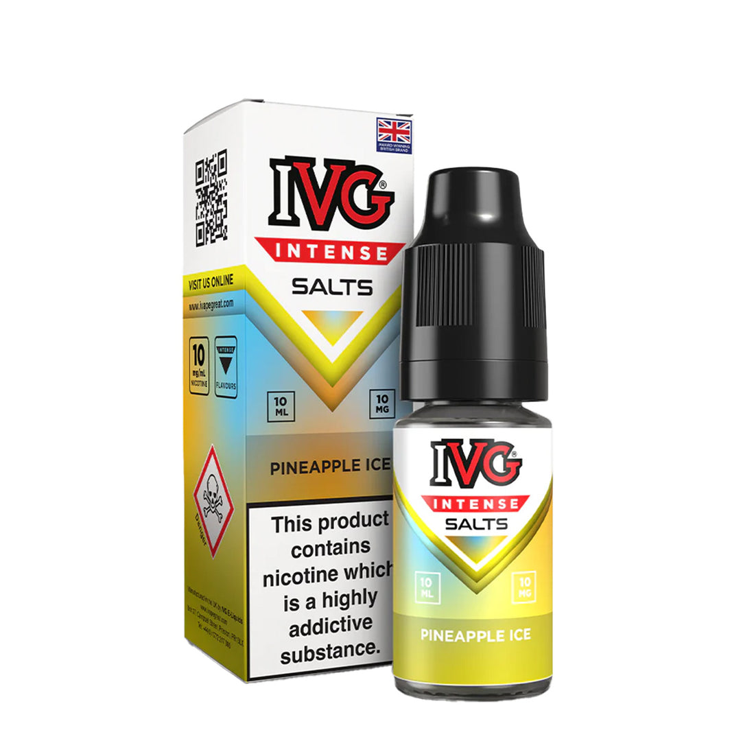 IVG Intense Pineapple Ice Saltnic Vape Juice