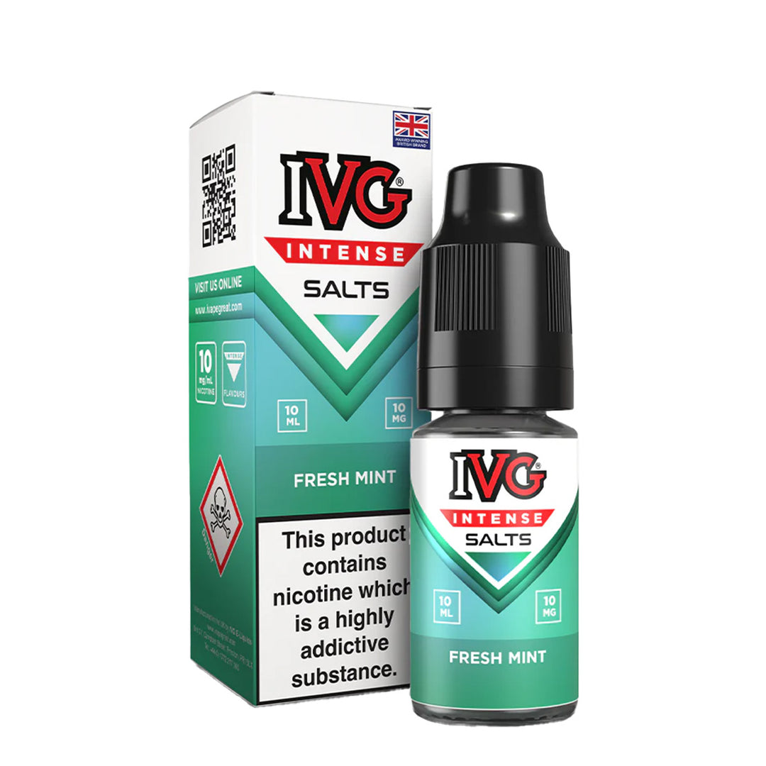 IVG Intense Fresh Mint Nic Salt Vape Juice
