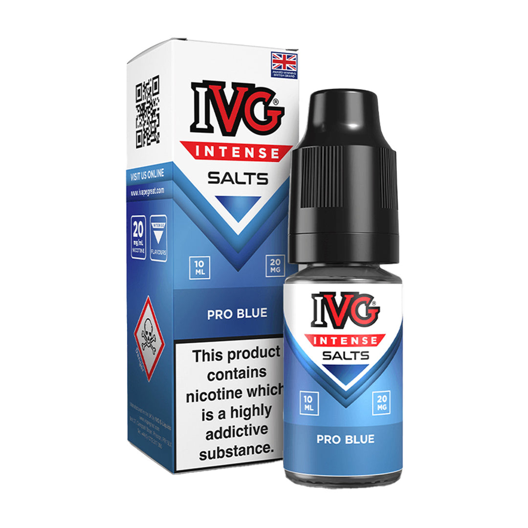 IVG Intense Pro Blue Saltnic Vape Juice