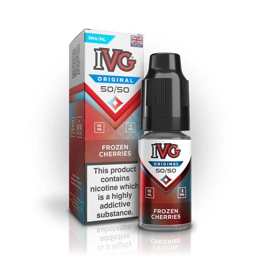 IVG Original 50/50 Frozen Cherries E-Liquid - 10ml
