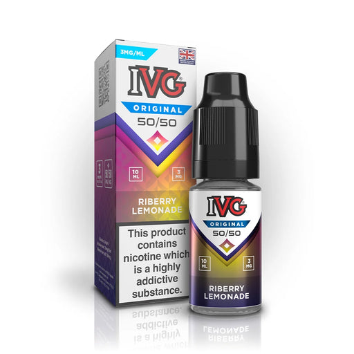 IVG Original 50/50 Riberry Lemonade E-Liquid - 10ml