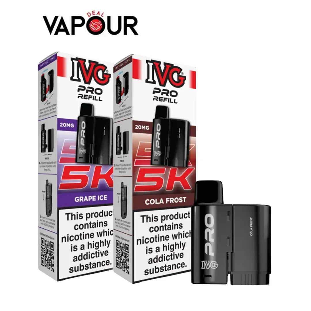 IVG Pro 5K Refill Pods - Vapour Deal LTD