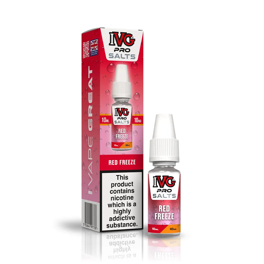 IVG Pro Salts Red Freeze Nic Salt Vape Juice 10mg